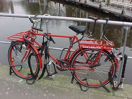 Bicicleta antirrobo La bicicleta que no se puede robar o que cuesta más...
