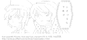 翠星石と蒼星石(ローゼンメイデン)
