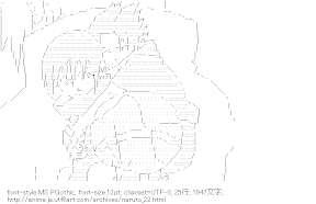 [AA]イタチとサスケ(ナルト)