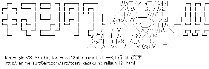 とある科学の超電磁砲,御坂美琴,白井黒子,テキスト