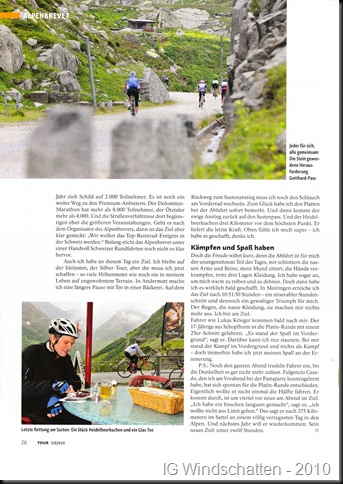 Tour Magazin  10.2010 - Alpenbrevet (9)