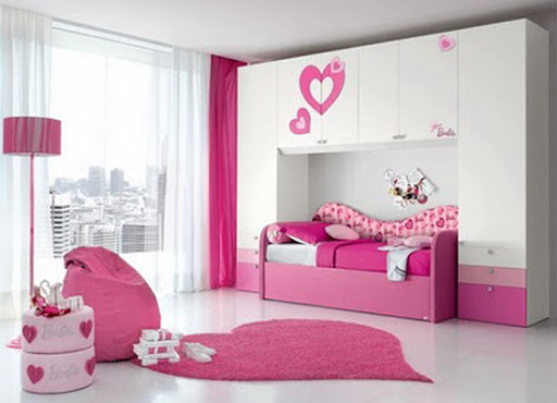 Image for Pink girl Bedroom Design