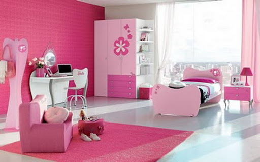 Image for Pink girl Bedroom Design