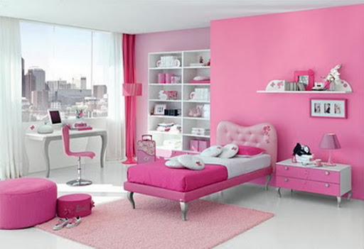 Image for Pink girl Bedroom Design