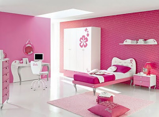 Image for Pink girl Bedroom Design