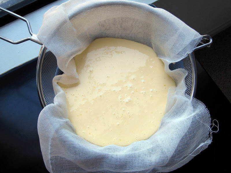 meyer lemon cream strainer