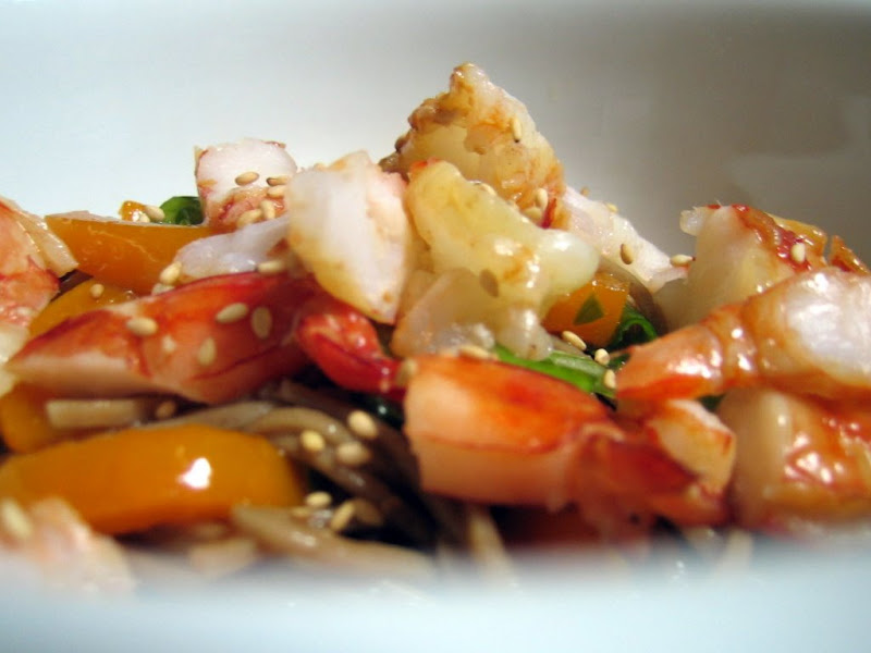 But we like ours with shrimp