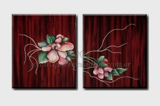 Cuadros de flores Compañeras