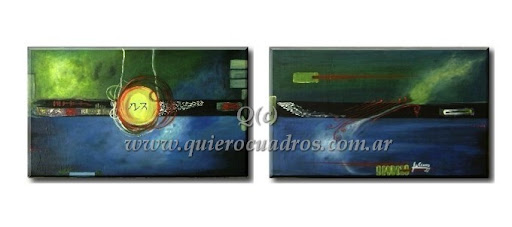 Cuadros pintados a mano Vida