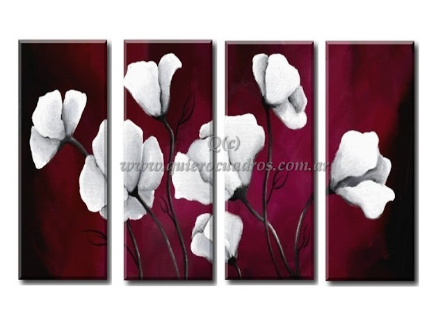 Cuadros decorativos Poliptico Frescas y perfumadas