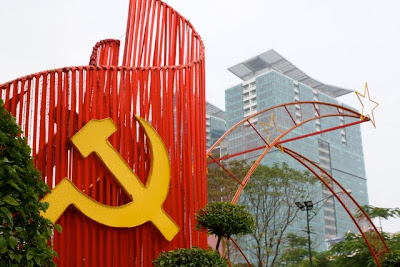 Ho Chi Minh City square in Vietnam