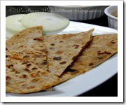 CHICKEN STUFFED CHAPATHI