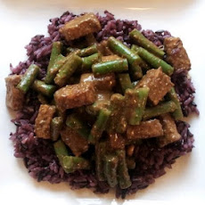 Tempting tempeh and green beans