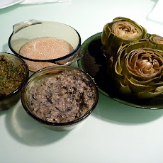 Steamed Artichokes With Curry Dipping Sauce
