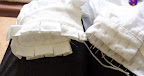 The first shirt sleeve's cuff