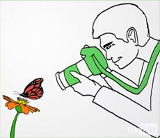 Google Buss Illustration