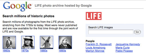 Google Images Life Magazine