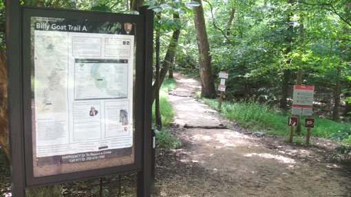 Billy Goat Trail A Entrance