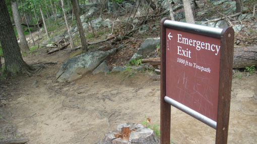 Billy Goat Trail A Entrance