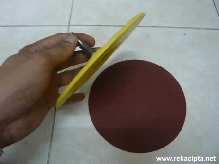 Rekacipta.net - Sanding plate, kertas pasir Rekacipta.net - Sanding plate, kertas pasir