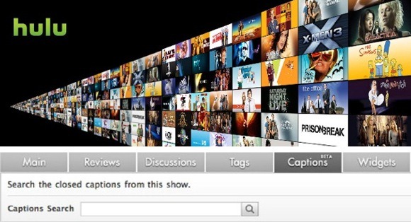 Hulu Add New Feature To It's Website ( Caption Search )