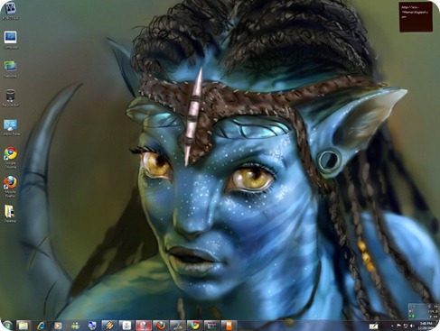 Download Free AVATAR Windows 7  Theme Special Release With New Wallpapers, Cursors & Icons