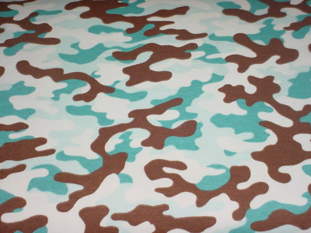 Blue Camo Interlock
