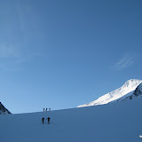 rechts die Wagnerschneid Spitze (2.898 m)