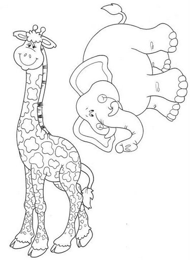 animales feroces para colorear