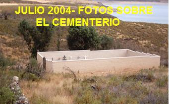 Fotos sobre el cementerio