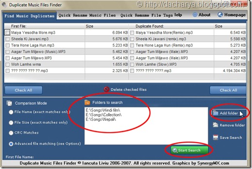 Duplicate Music Finder Duplicate Music Finder
