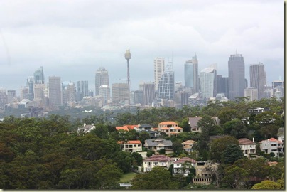Downtown Sydney from Georges Head