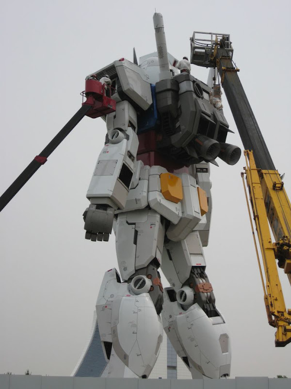 รูปภาพ หุ่นกัมดั้ม Gundam ขนาดเท่าของจริง แบบชัดๆ ดูกันให้จุใจ