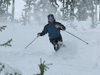 Skier, Tim Allix; Photographer, Shawn O'Leary Lower Glades, Green Acres