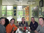 Nothing like a hot breakfast at the Riverside Cafe after our ride