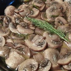 Sauteed Mushrooms in Garlic
