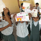 Proud of their creations~