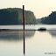 Near Mably, River Saone - channel marks