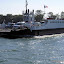 River Rhone near Salin-de-Giraud - ferry