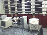 Alan e Roger em rede.