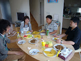 Yudai over for Tacos with Toyooka-sans