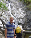 Picture of me standing by the waterfall