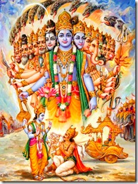 Krishna and His many forms