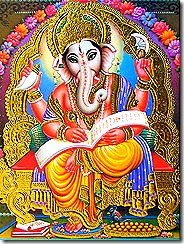 Lord Ganesha - scribe of the demigods
