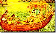 Rama's group travelling with Guha