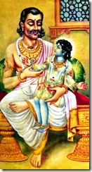 King Dasharatha with Rama