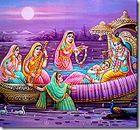 Radha, Krishna, and the gopis