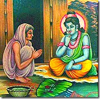 Shabari meeting Rama