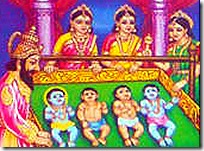 Dasharatha and family