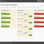 Thesis 1.7 Manage Options Thesis 1.7 Manage Options
